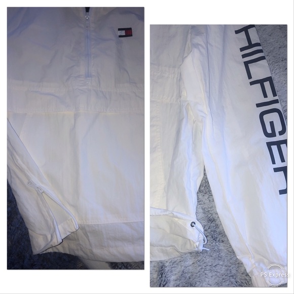 🎉2x HP🎉 Tommy Hilfiger Retro Windbreaker Jacket - Picture 9 of 10